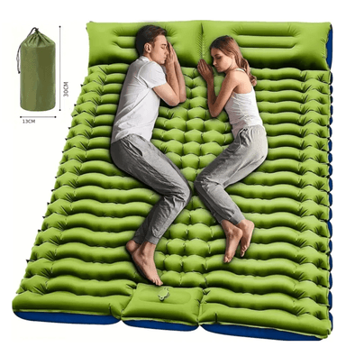 COLCHONETA INFLABLE ULTRA RESISTENTE PARA CAMPING 2 PERSONAS