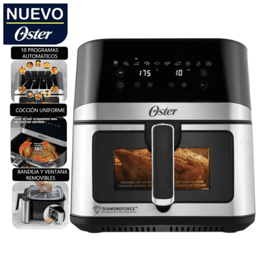 FREIDORA DE AIRE OSTER CKSTAF75WDSSDF DIGITAL DIAMONFORCE 7.5 LITROS
