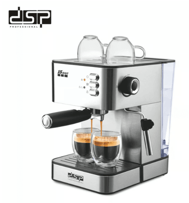 CAFETERA EXPRESS MANUAL 15 BARES DSP MK-Y20240 ACERADO