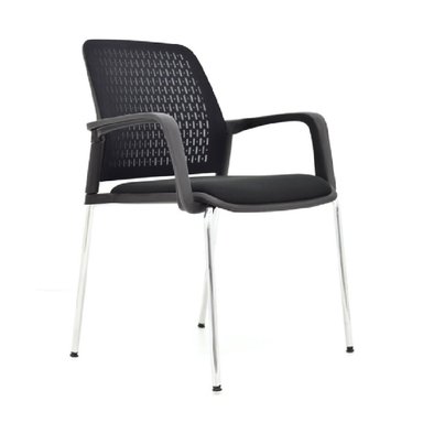 SILLA DE OFICINA MOBEL ART PERU VISITA PINKO NEGRO MOBELART