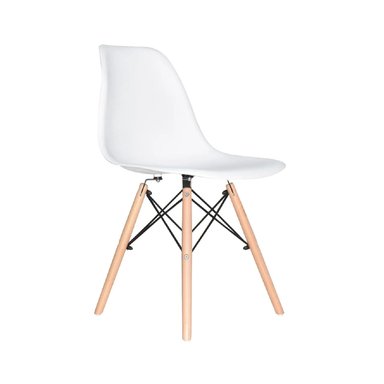 SILLA SALA MOBEL ART PERU DISEÑO EAMES MOBELART BLANCO - 2