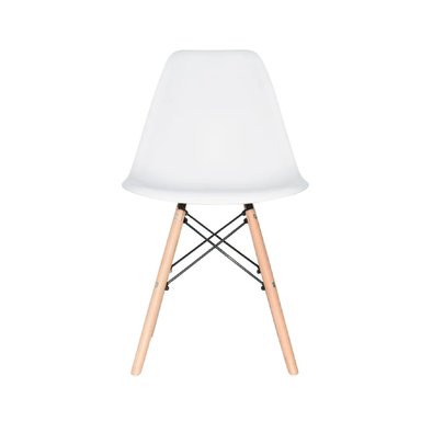 SILLA SALA MOBEL ART PERU DISEÑO EAMES MOBELART BLANCO - 3