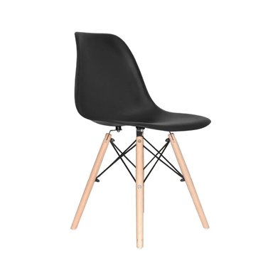 SILLA SALA MOBEL ART PERU DISEÑO EAMES NEGRO - 2