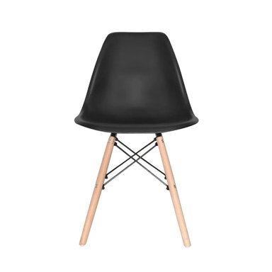 SILLA SALA MOBEL ART PERU DISEÑO EAMES NEGRO - 3