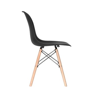 SILLA SALA MOBEL ART PERU DISEÑO EAMES NEGRO - 4
