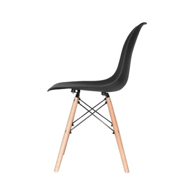 SILLA SALA MOBEL ART PERU DISEÑO EAMES NEGRO - 5