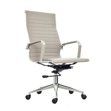 SILLA DE OFICINA MOBEL ART PERU TAUPE PRESIDENTE BOSS MOBELART