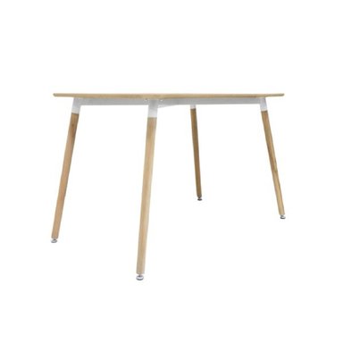 MESA MOBEL ART PERU LUIGI ENCHAPADO MADERA HAYA 120X80CM ENCHAPADO MOBELART - 1