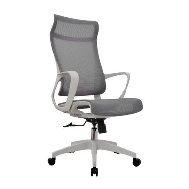 SILLA DE OFICINA PRESIDENTE RIGS MALLA GRIS MÖBELART - 2