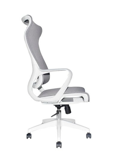 SILLA DE OFICINA PRESIDENTE RIGS MALLA GRIS MÖBELART - 4