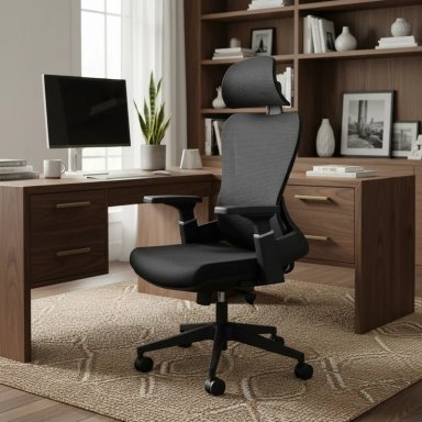 SILLA DE OFICINA PRESIDENTE BIOX NEGRO MÖBELART