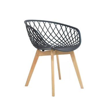 SILLA DISEÑO ALMA NEGRO MÖBELART