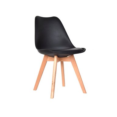 SILLA DISEÑO EMA NEGRO BE MÖBELART