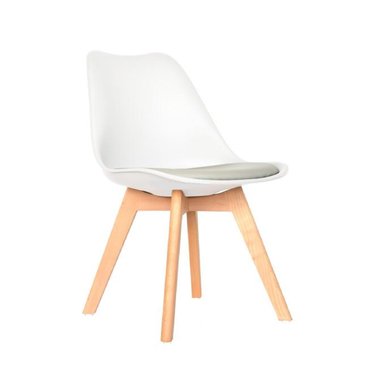 SILLA DISEÑO EMA BLANCO BE MÖBELART