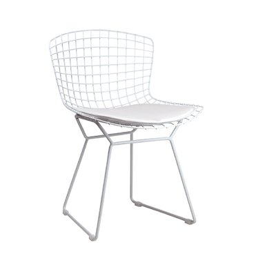 SILLA DISEÑO BERTOIA BLANCO MÖBELART