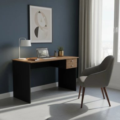 ESCRITORIO VOLT NOGAL NEGRO MÖBELART