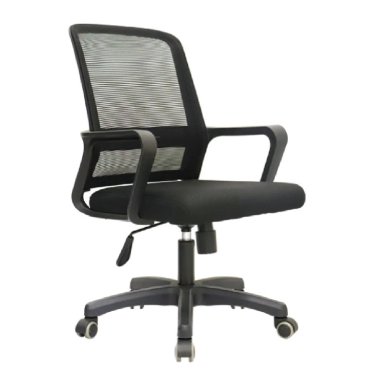 SILLA DE OFICINA GERENTE KILL BN NEGRO MÖBELART