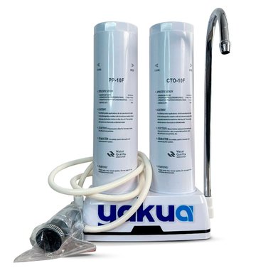 PURIFICADOR DE AGUA YAKUA DOBLE ETAPA SOBRE LAVADERO