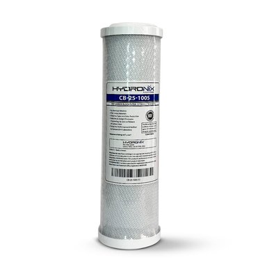 FILTRO CARTUCHO CARBON HYDRONIX CB-25-1005 PARA PURIFICADOR DE AGUA 5 MICRAS