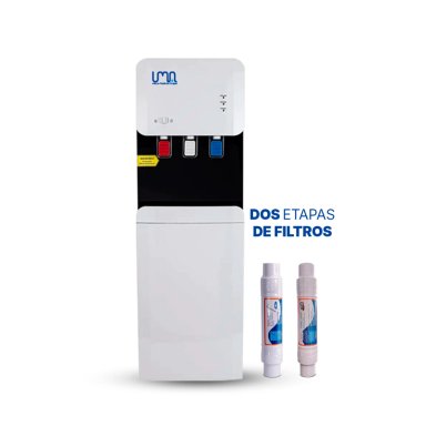 DISPENSADOR DE AGUA PRO WHITE PEDESTAL CON FILTROS