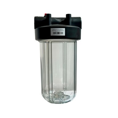 PORTAFILTRO TRANSPARENTE CON PURGA 4.5X10 CONEX. 1' - 2