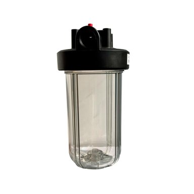PORTAFILTRO TRANSPARENTE CON PURGA 4.5X10 CONEX. 1' - 3