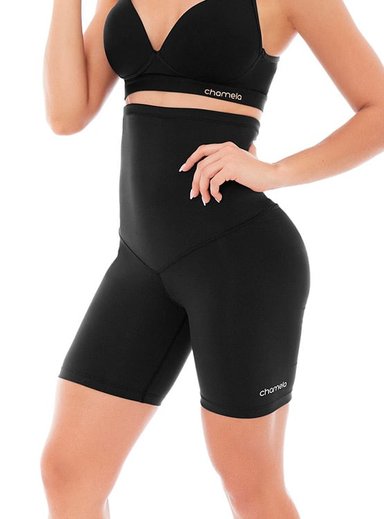SHORT CINTURA ALTA DEPORTIVO MUJER 29079 CHAMELA