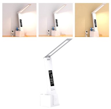 LÁMPARA DE MESA TÁCTIL CON LUZ LED RECARGABLE CON CABLE USB