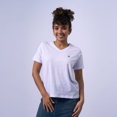 POLO EI25/VW-NECK P2 JERSEY - BLANCO
