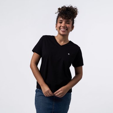 POLO EI25/VW-NECK P2 JERSEY - NEGRO