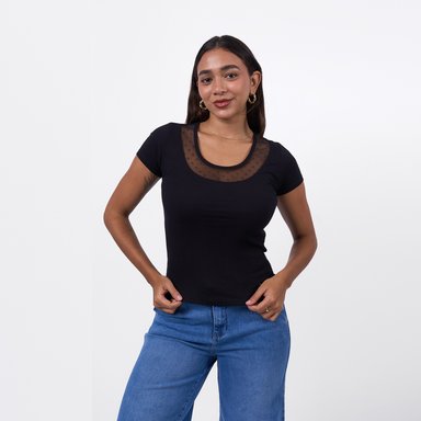 POLO TAYSSIR MUJER - KRISTELA RIB