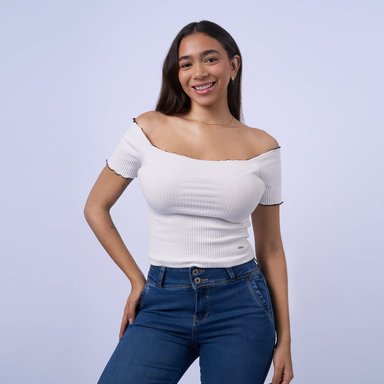 POLO TAYSSIR MUJER - MADELYN RIB