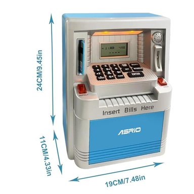 ALCANCÍA PARA NIÑOS: GUARDA MONEDAS Y BILLETES - 3
