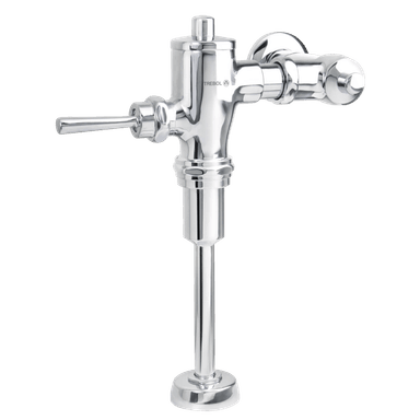 GRIFERÍA TREBOL FLUXÓMETRO PARA URINARIO CON DESCARGA INDIRECTA CROMO