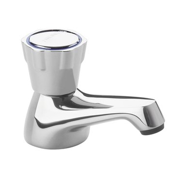 GRIFERÍA TREBOL ECO LLAVE DE LAVATORIO 1/2 CROMO