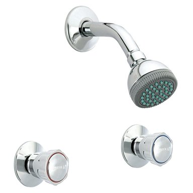 GRIFERÍA TREBOL ECO MEZCLADORA DE 8” PARA DUCHA CROMO