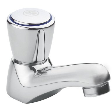 GRIFERÍA TREBOL DELLA LLAVE DE ½” PARA LAVATORIO CROMO