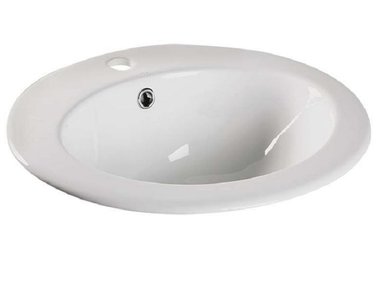 LAVAMANOS OMISSE KALA OVALIN LOZA SOBREPONER BLANCO