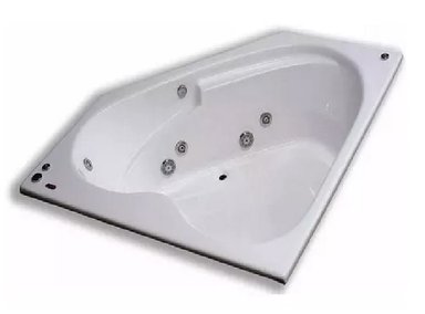 JACUZZI OMISSE OVALADO 151X151CM ESQUINERO CORAL SISTEMA HIDROMASAJE