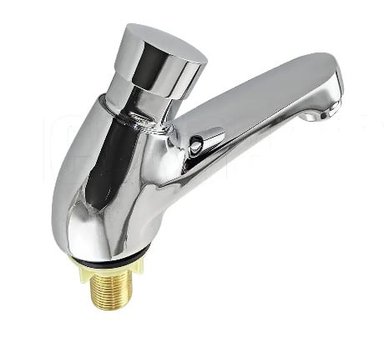 LLAVE TEMPORIZADA DE LAVATARIO 1/2'