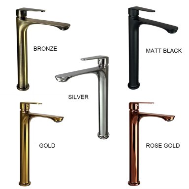 LLAVE DE LAVATORIO ALTA ALETA