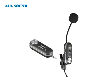 MICRÓFONO INALÁMBRICO ALL SOUND MC-SP30 MODELO SOLAPERO PARA INSTRUMENTOS VIENTO