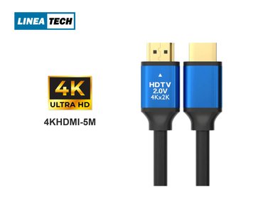CABLE HDMI 4K 5 METROS V. 2.0 LINEA TECH DE ALTA VELOCIDAD - 1