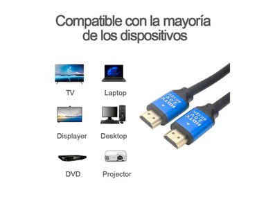 CABLE HDMI 4K 5 METROS V. 2.0 LINEA TECH DE ALTA VELOCIDAD - 4