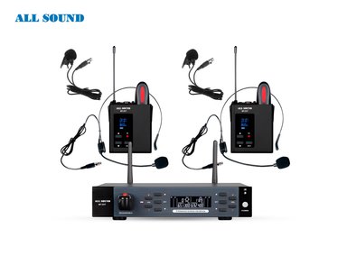 DOBLE VINCHERO PROFESIONAL ALL SOUND PARA EVENTOS SERIE MT-2V7
