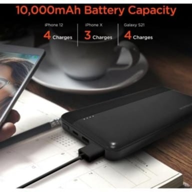 POWER BANK HYPERJUICE HYPERGEAR - 10,000 MAH - 20W FAST CHARGE - IPHONE - SAMSUNG - 6