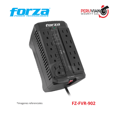 ESTABILIZADOR FORZA 8 TOMAS/900VA   FVR-902