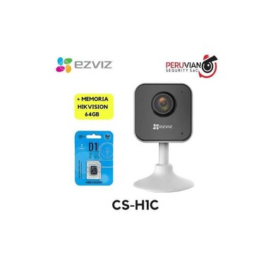 KIT CÁMARA EZVIZ CH1C H1C 2MP MEMORIA 64GB HIKVISION