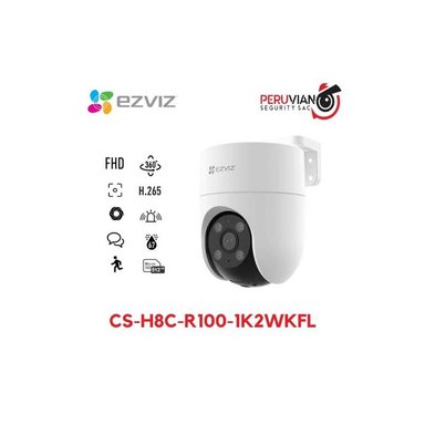 CÁMARA DE SEGURIDAD EZVIZ H8C CON RESOLUCIÓN DE 2MP VISIÓN NOCTURNA