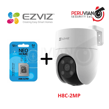 KIT CAMARA H8C 2MP CON MEMORIA 64GB